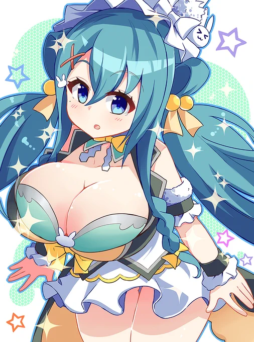 何とか間に合った!
今日はこういう日らしいですね!

#おっぱいの日
#フラワーナイトガールイラスト 
#フラワーナイトガール 