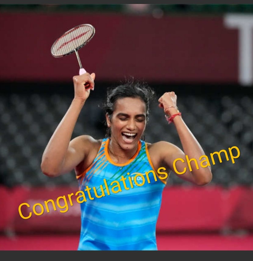 sandy0065's tweet photo. Hats off to you PV Sindhu, you have done the Country Proud... More power to you ✌🇮🇳✌ https://t.co/CP2vJbe7GE