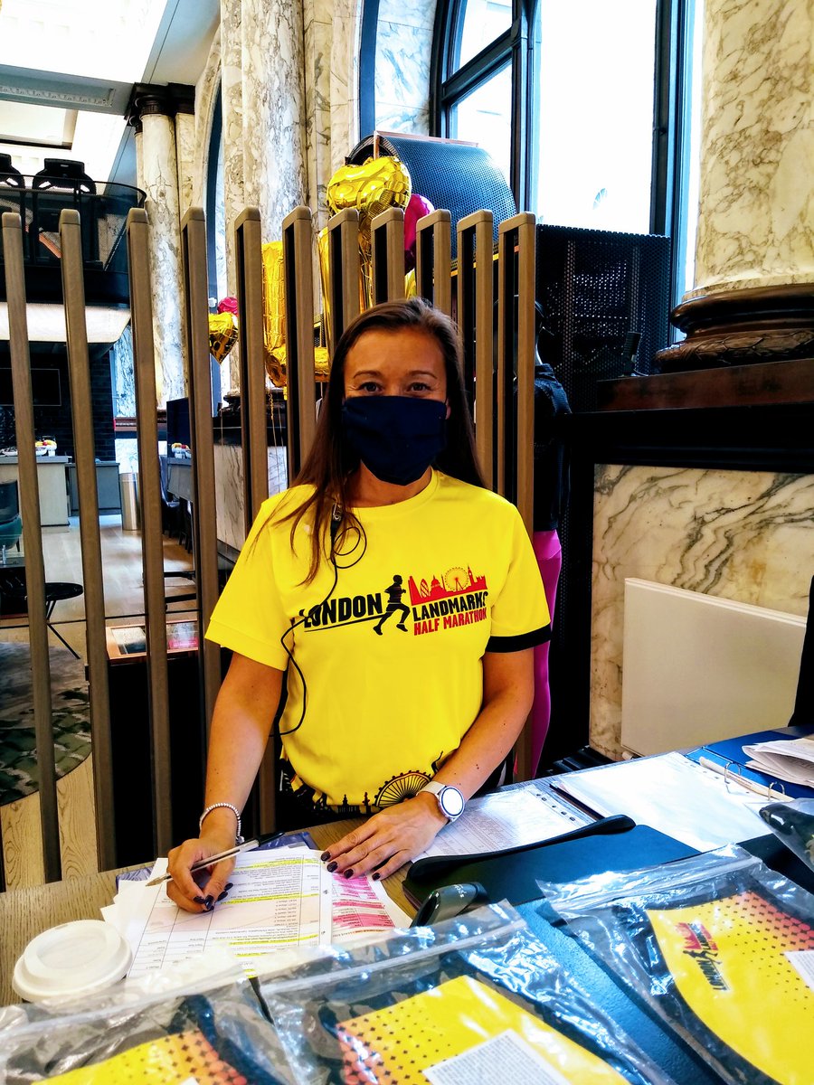 First sporting event back and a brand new client to work with on the London Landmark Half Marathon. Amazing feeling today to be back and looking after the VIPs. Thank you to Nas at Get The Affect PR. Incredible job well done 👍