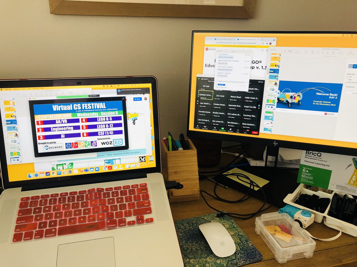 Spent the week in Breakout Room 4. That’s a wrap- an inspirational and motivating wrap! #CSFest #lego #STEM