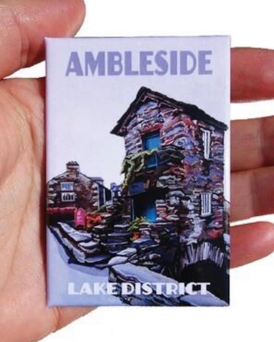 ☀️Lake District Magnets☀️
Best 🇬🇧 made magnets arriving any day at Cherrydidi. 
There’ll be 17 to chose from, all taken from original artwork by the super Cumbrian artist #jowitherington 
#fridgemagnets #britishmade #collectables #lakedistrict #functional