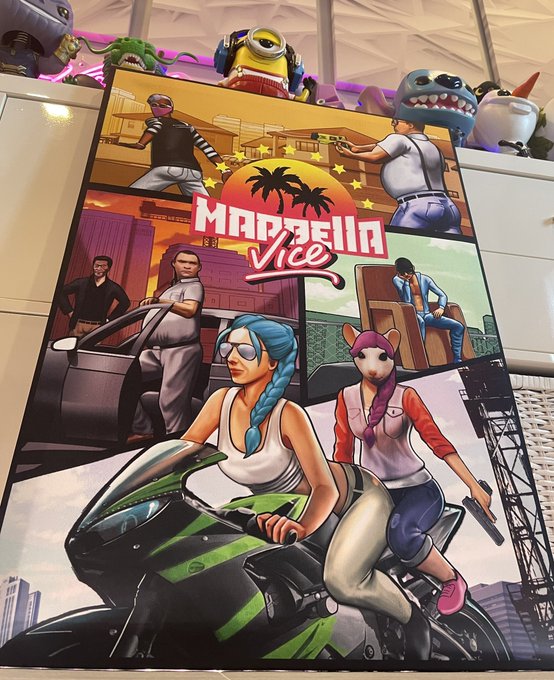 Hoy se acaba la subastaaaaaaaaaaaaaaaaaaaaaaaa😱😱😱😱😱😱😱  Veremos en stream quien se lo lleva a su casa&hearts;️  https://t<a href="/tag/marbellavice"class="tags"><span>#marbellavice</span></a>