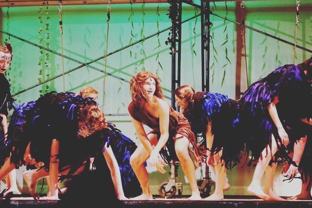 theatreatmmhs's tweet photo. Can’t believe it’s been a week since we closed Tarzan! Still so proud of this cast and crew for tackling all the challenges that came with this one!

Comment and tell us… what was your favorite part of Tarzan?! 

#theatreatmmhs #tarzan #twoworldsonefamily 

📷: Mary Hoffman https://t.co/HWpNur5fWK