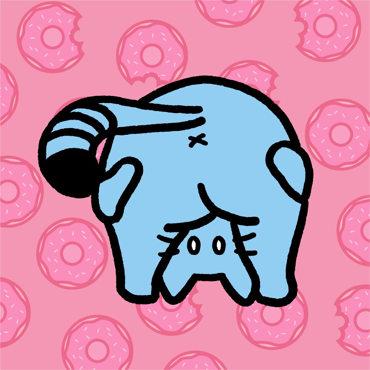 donutfatcat's tweet photo. @cloncast Hello, this is my submission and my first tweet. I'm starting out as an NFT artist and looking to be more involved in this space :)

I'm a big fan of the project but haven't been able to afford a cat on my own.

Hoping to win my first cool cat which would also be my first NFT! https://t.co/rmVHyNLF4U