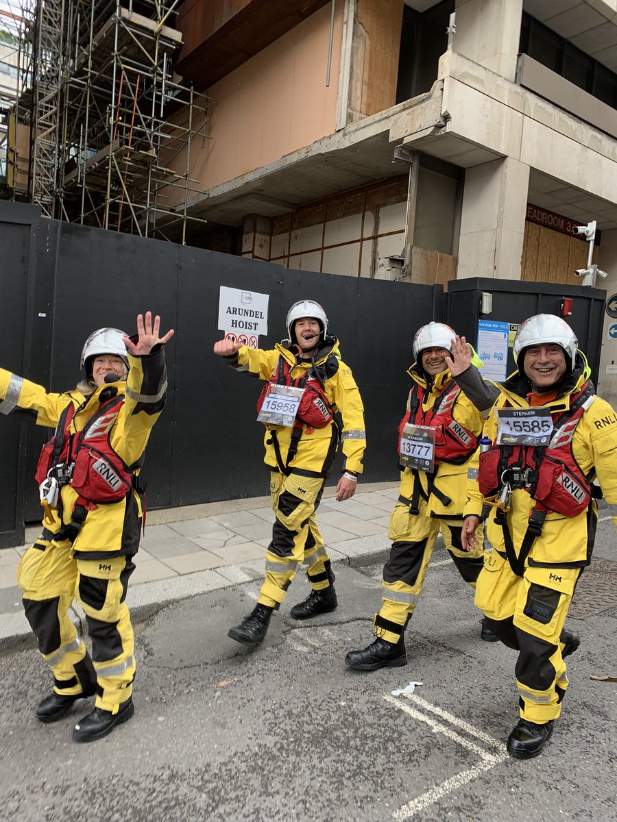 <a href="/RNLI/">RNLI</a> these guys were an inspiration this morning at the London Landmarks!