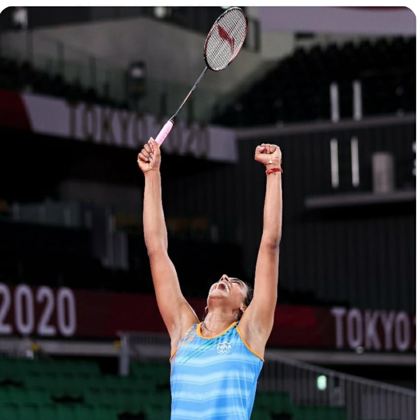 devendrashah99's tweet photo. Heartiest Congratulations on bringing Laurels to the nation .@PVSindhu1 becomes first Indian Female Athlete to win back to back Olympic Medal, wins bronze at #Tokyo2020
@IndianOlympians @WeAreTeamIndia #Cheer4India #avvatarindia #reconstructyourself https://t.co/9YrByrkrmK
