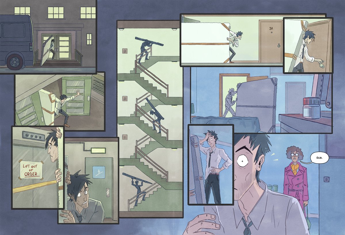 <a href="/HeatherAntos/">Heather Antos (Previously Notable)</a> Hi! I'm currently working with some really excellent writers on some super neat pitches (Spies! Self Destructive Authours Haunted By Their Pseudonyms!) as well as my own OGN. always on the look out for cover work and short projects!
cargocollective.com/alexmooreillus…
thanks for the boost!