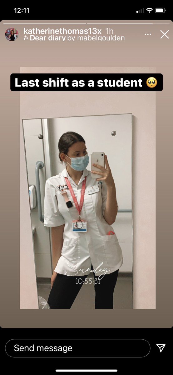 So so proud! Today, after 3 tough years of study and nursing placements 18 months of which have been through a pandemic, my daughter has officially been signed off and is a qualified Nurse 👩🏻‍⚕️ #proud #nhs #nurses #nurse #studentnurse