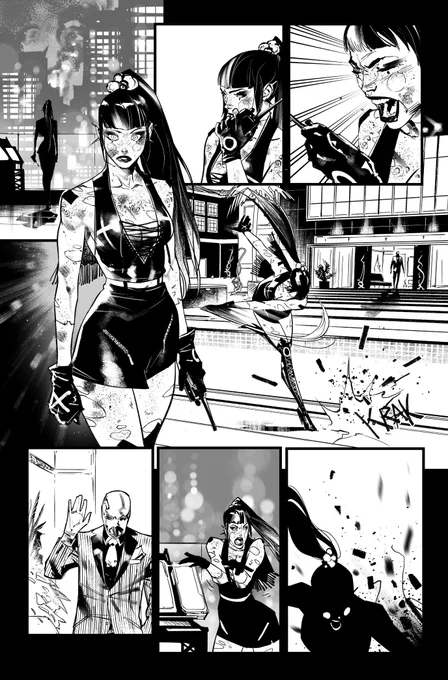 Hey friends! Sometimes you ask me for a video of the work process of a page, so on my Instagram you have part of this drawing WIP, I hope you like it! https://t.co/MDmBYqggSa #punchline #batman #100  @tomeu_morey colors. 