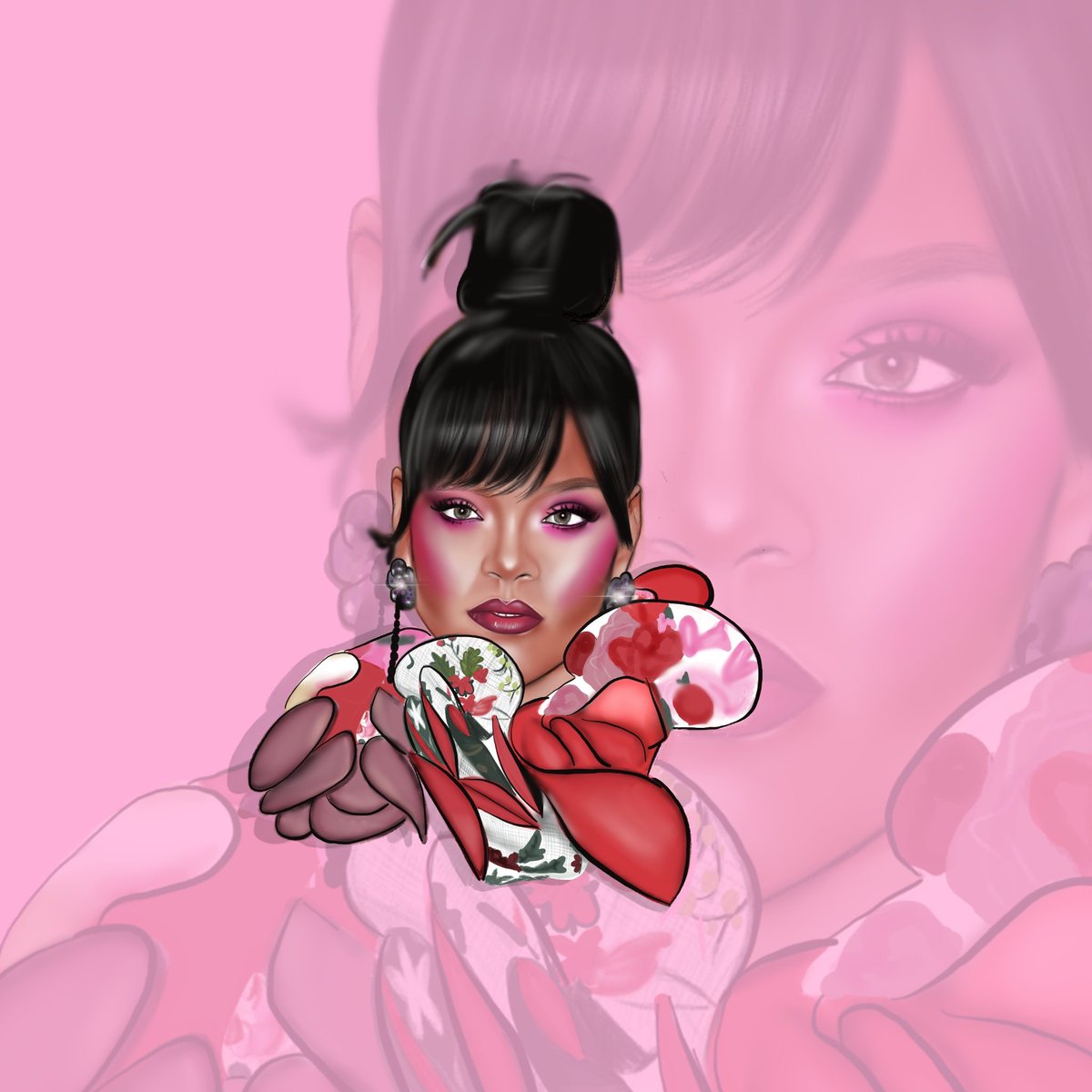 <a href="/crypto_thai/">CryptoThai</a> " Rihanna at the 2017 Met Gala " by <a href="/nidia_art/">Nidia Toska</a>
nft.dyp.finance/nfts/44
#NFTcollection #NFTCommunity #NFTartists 
#DYP #defiyieldprotocol