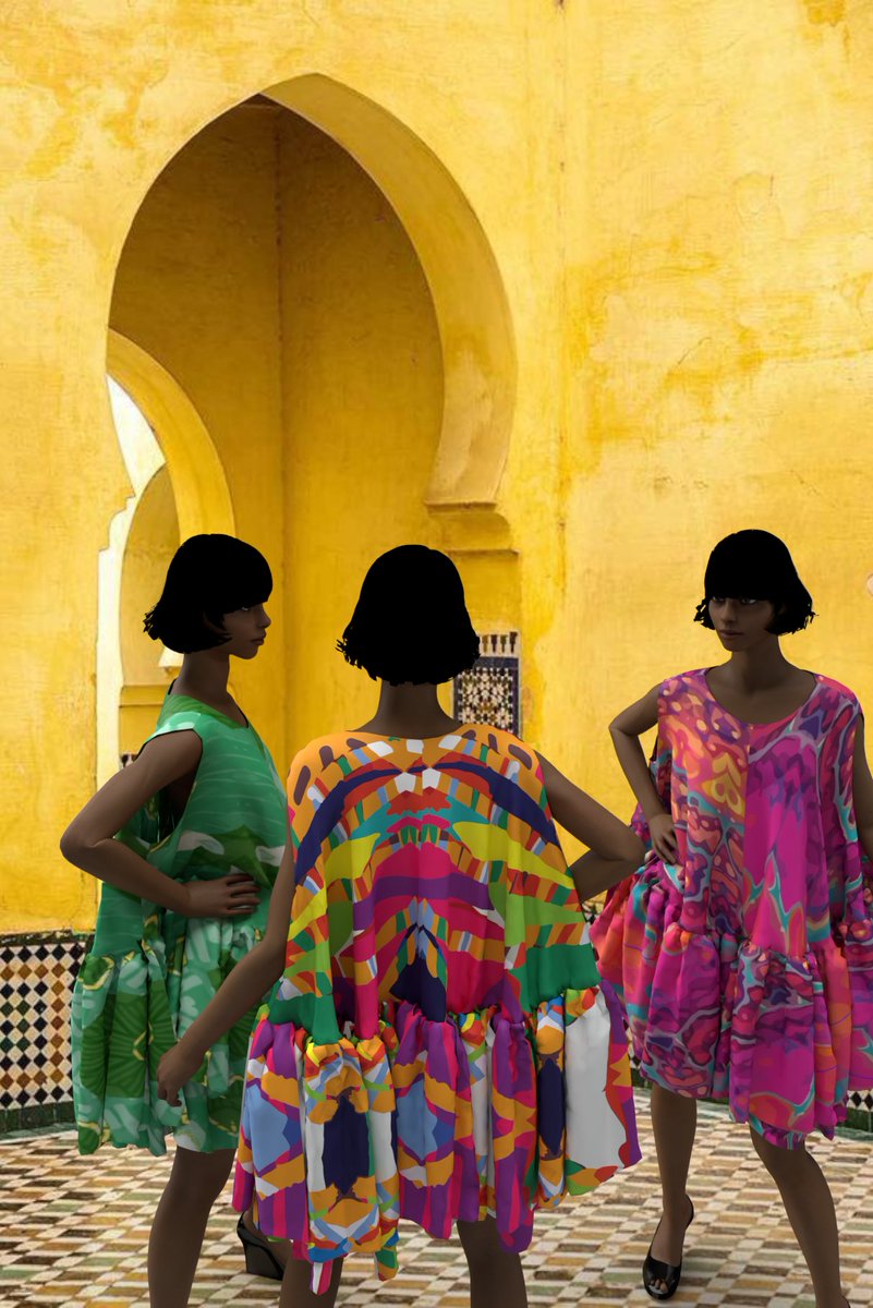Transatlantictriplets #emancipationday #lushkingdom #3dfashion