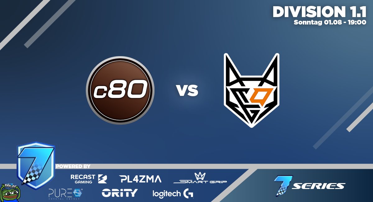 VOLLGAS für Div 2.2 mit <a href="/VectroEsports/">Vectro</a> &amp; <a href="/c80png/">c80</a> jagen die Füchse von <a href="/TOGfoxes/">TeamOrangeGaming</a> in der Div 1.1 ⚡️🏁

⏰ 18 Uhr 
🎙 <a href="/ItsGrimmi/">moritzgrimm_music</a> &amp; <a href="/MachtFisch/">Georg 'MachtFISCH' L.</a> 
🎬 <a href="/PaterCamillo/">PaterCamillo</a> 
📺 twitch.tv/7seriesrl