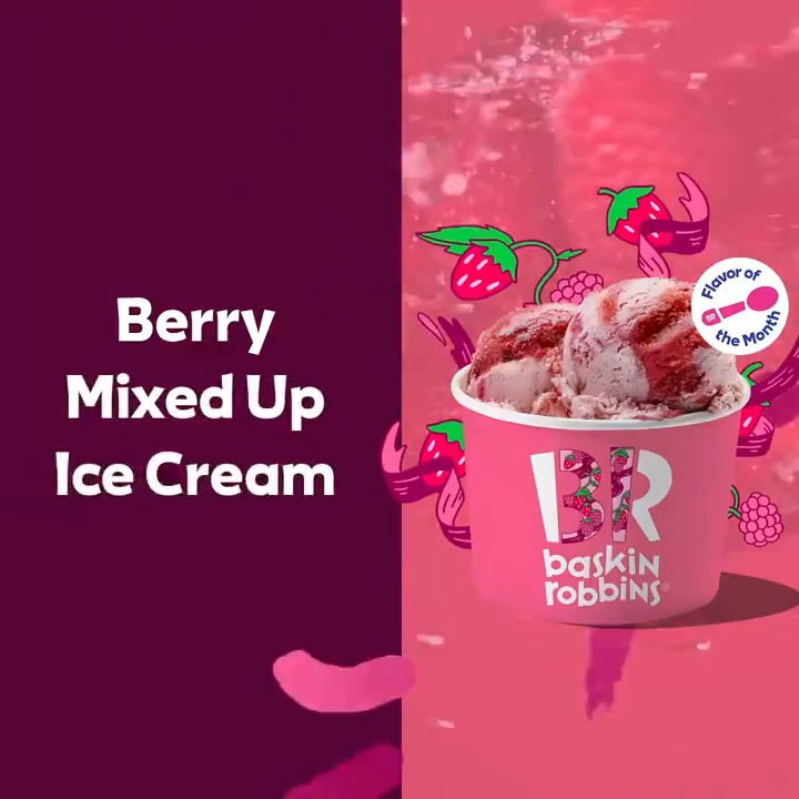 Berry mixed up baskin robbins