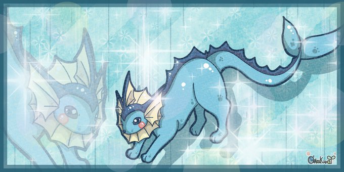 シャワーズのtwitterイラスト検索結果