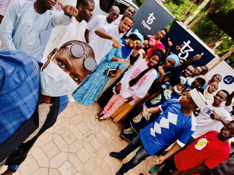 moctar_tize's tweet photo. Retour en image sur les évènements  @tezos Garoua et Maroua 🤩🤩🤩 organisé par @CamerounTezos en partenariat avec @MocTinet , @EjaraApp et https://t.co/xFXg9F32lW sur le 
Thème : Blockchain et économie numérique. 
#blockchain 
#cryptomonnaie 
#Digital 
#Cameroun 
#Afrique https://t.co/y0ACDF0mWa