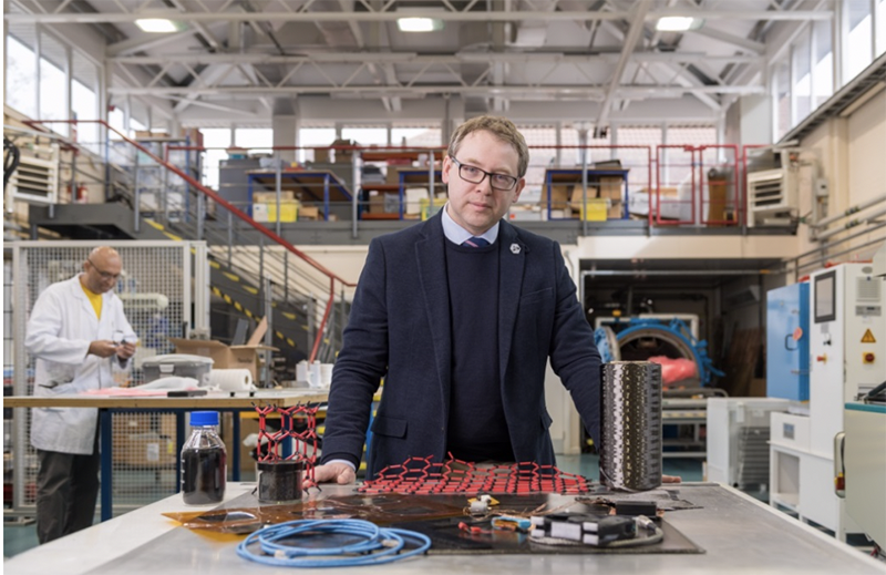 Cranfield_MFG's tweet photo. Missed our Graphene Commercialisation Conference back in March? 

Check out Prof @KKCran blog to learn about the range of commercial applications for this unique material, one million times thinner than human hair, and 200 times stronger than steel. https://t.co/HeKh9H7Bbq https://t.co/YZyRwtqUbK