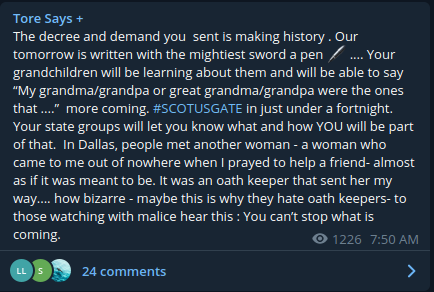 Manifest_Utopia's tweet image. #SCOTUSGATE coming in just under a fortnight. - Tore