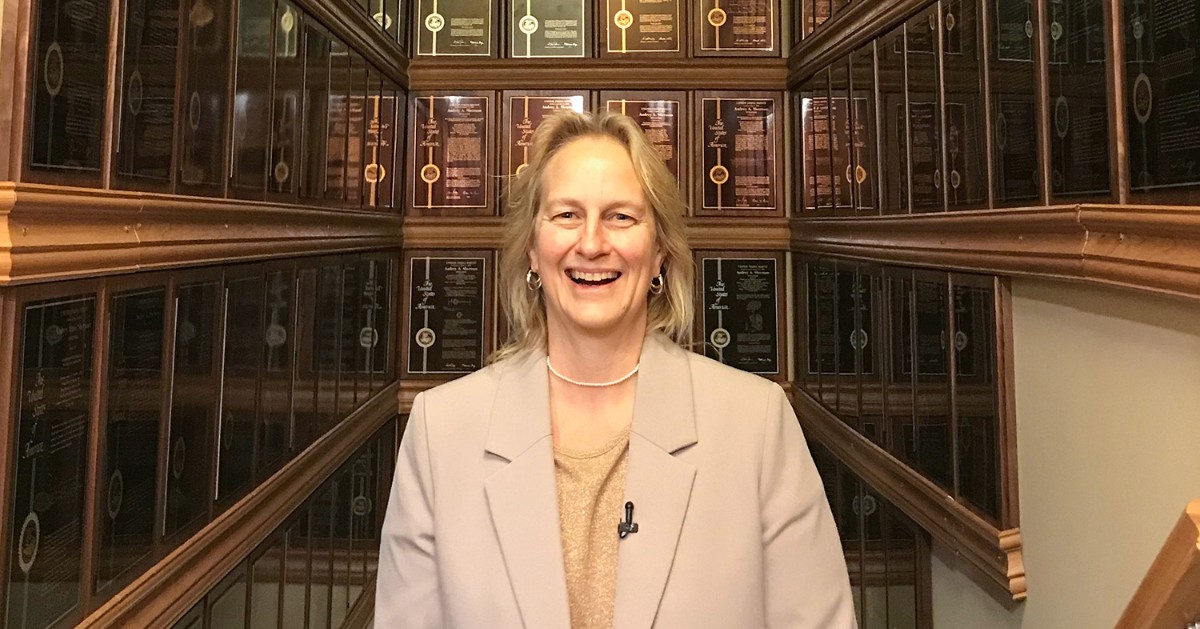 uspto's tweet photo. Audrey Sherman’s personal drive and persistent inquisitiveness paved her way to becoming @3M's top female patent holder, and she is quick to credit the role collaboration has played in her success. Read or listen to our latest #JourneysOfInnovation: https://t.co/4XIwefMqKa https://t.co/GGpjB74OYl