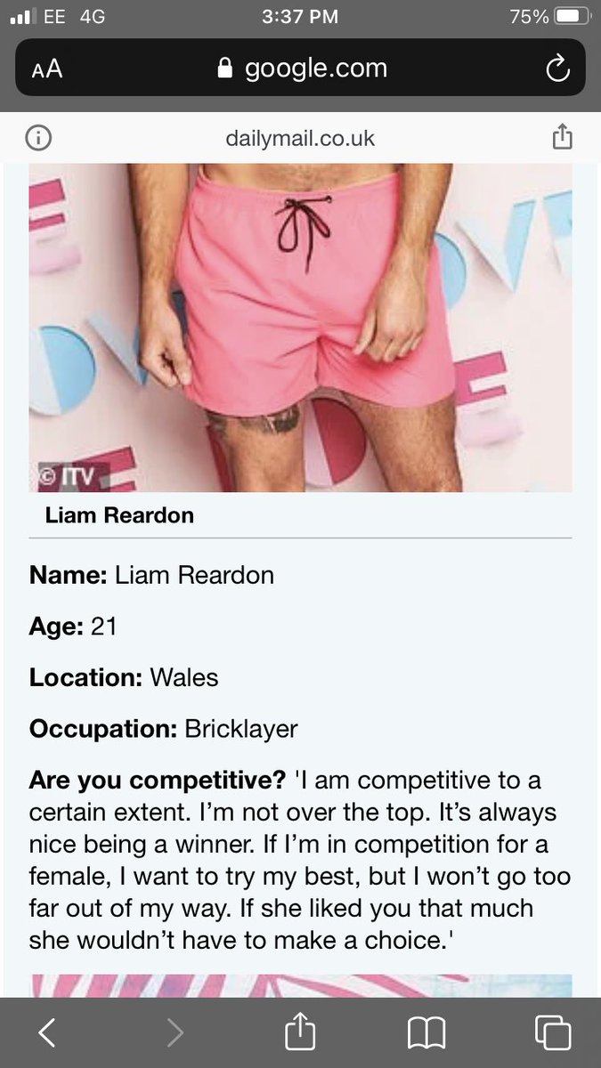 Malruki's tweet photo. Yeah Liam if you likedMillie that much you wouldn’t have to choose #LoveIsland https://t.co/Ve2NxQvmmI