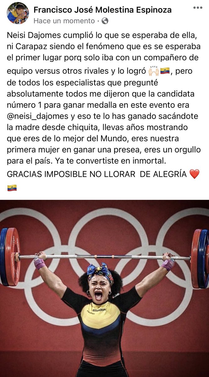fmolestinae's tweet photo. ❤️🇪🇨 @dajomesneisi https://t.co/TI6UKePn86