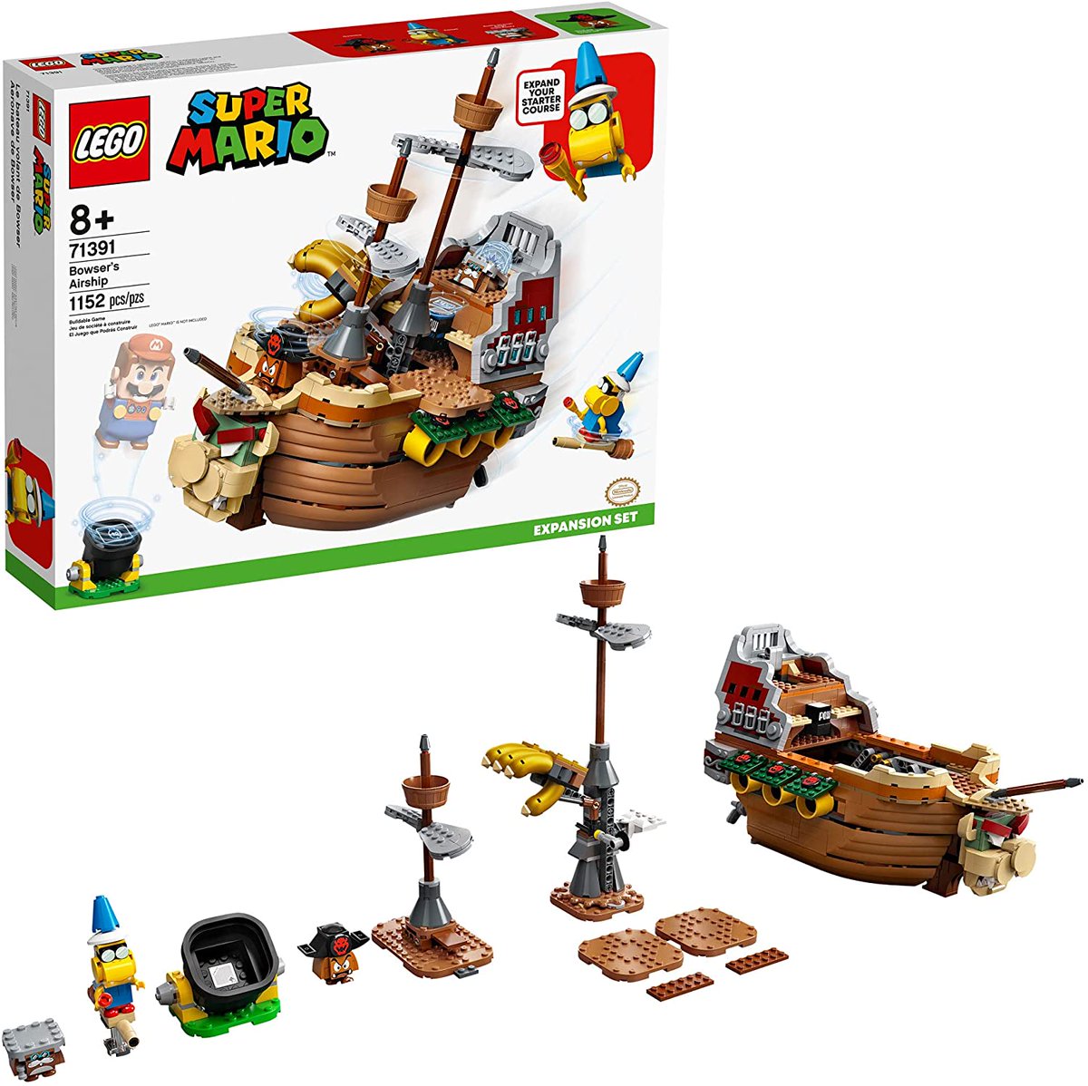 NinWire's tweet photo. Brand new LEGO Super Mario sets are now available! Includes Froggy Suit Mario! (#ad) 
https://t.co/ehHs5Lmur4 https://t.co/96WolzDVJZ