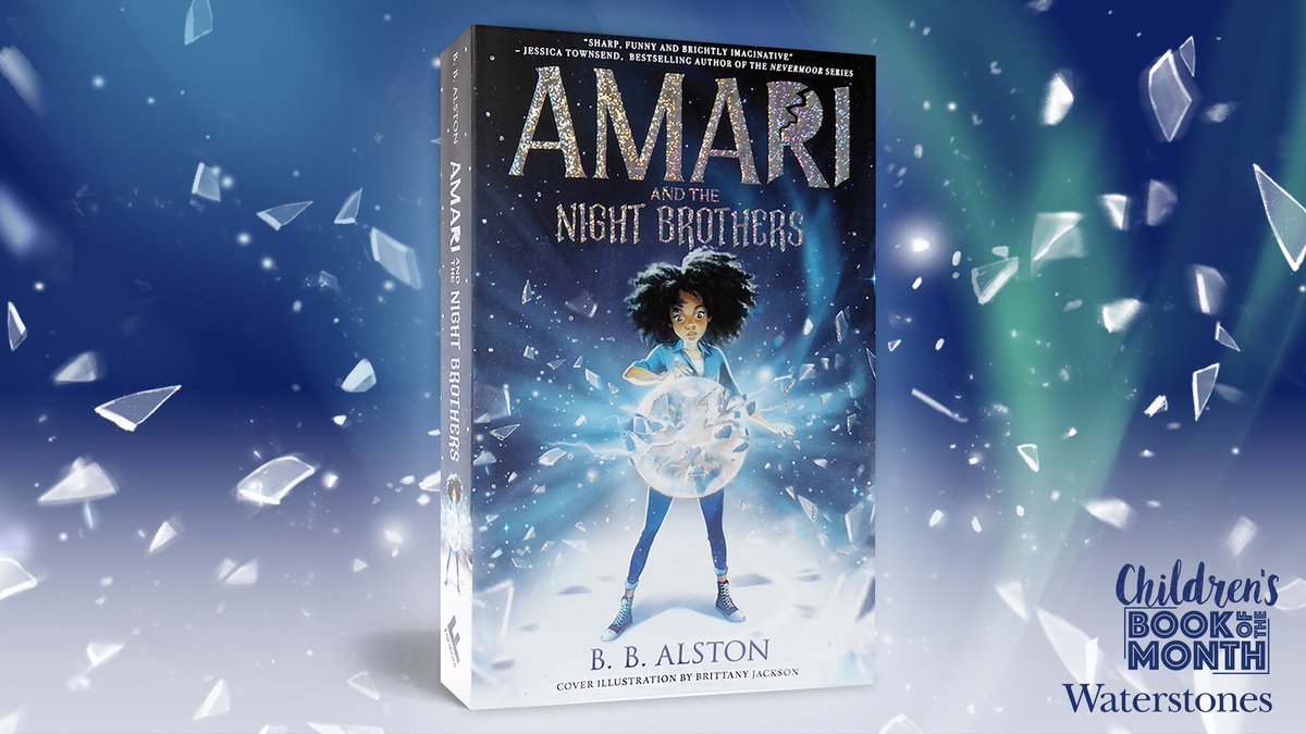 Really excited that Amari is the <a href="/Waterstones/">Waterstones</a> Book of the Month!