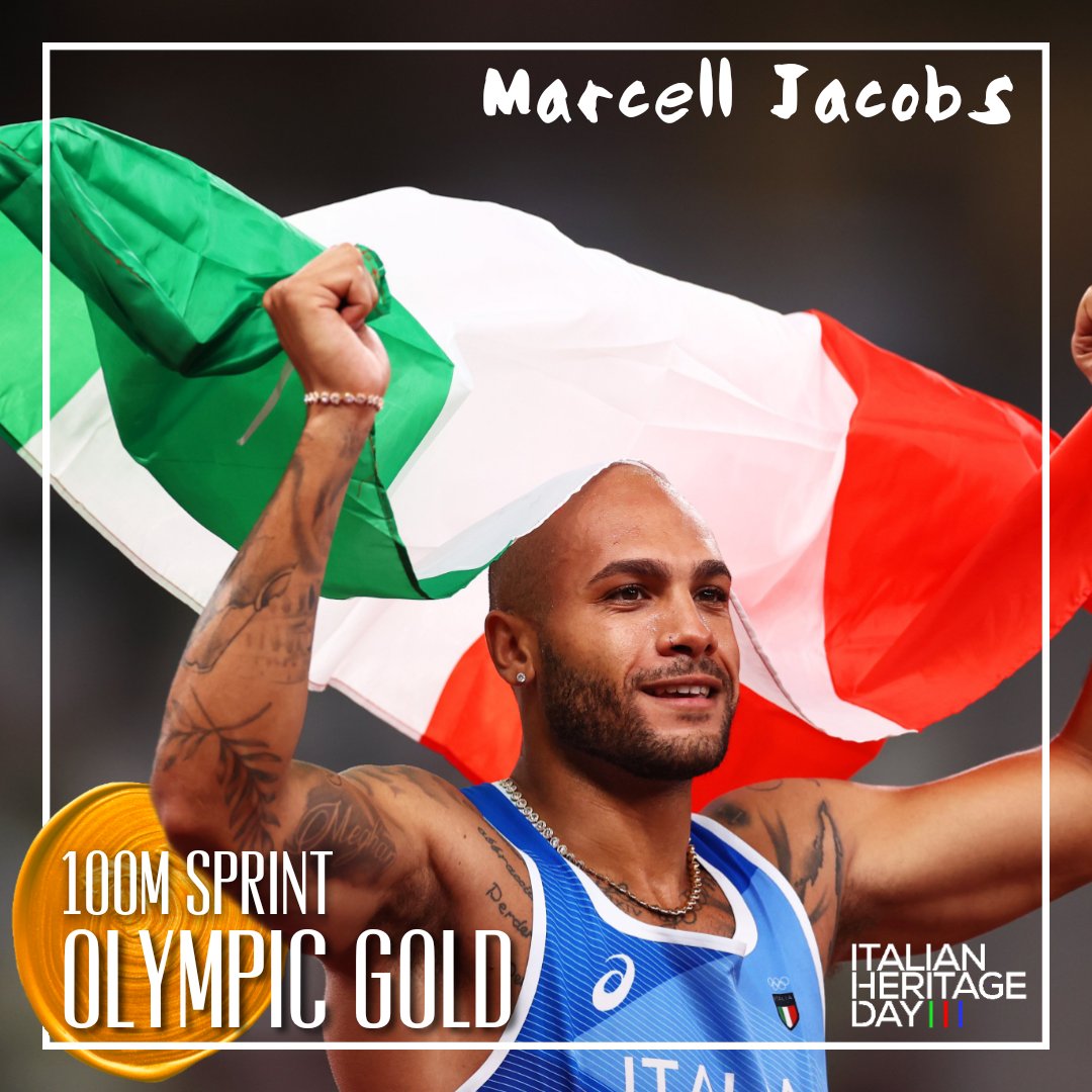 ItalianHD's tweet image. AND THE GOLD MEDAL IN THE 100m GOES TO MARCELL JACOBS OF ITALY🇮🇹🥇

He becomes the first ever Italian to win the event - one of the biggest of the Summer Olympics - previously dominated by Usain Bolt since 2008

Jacobs was born in Texas, and raised by his mother in Italy🇮🇹🤝🏽🇺🇲