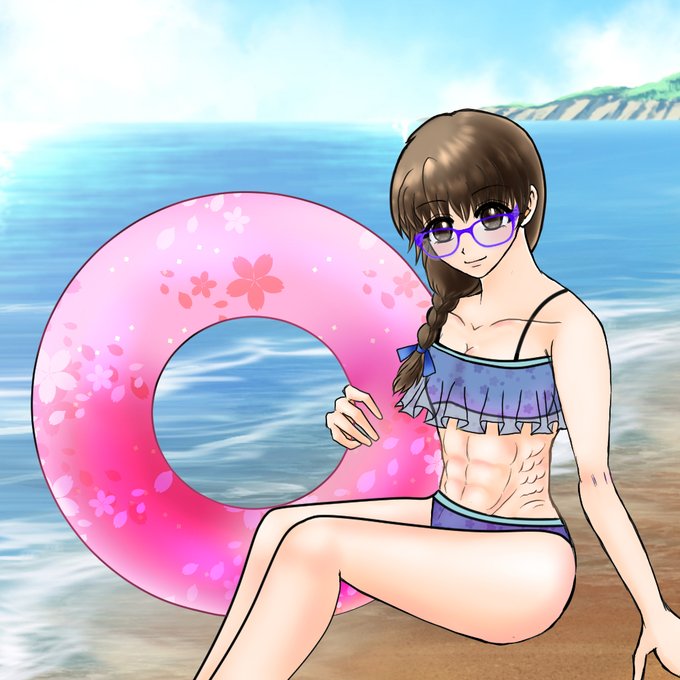 腹筋のtwitterイラスト検索結果