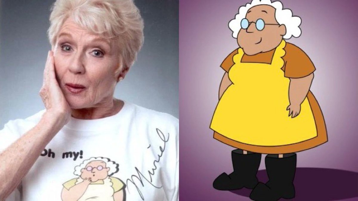 Thea White, the actress best known for voicing the Muriel Bagge in 'Courage the Cowardly Dog', has passed away. May she rest in peace. 🙏

READ: bit.ly/3jcMMyE