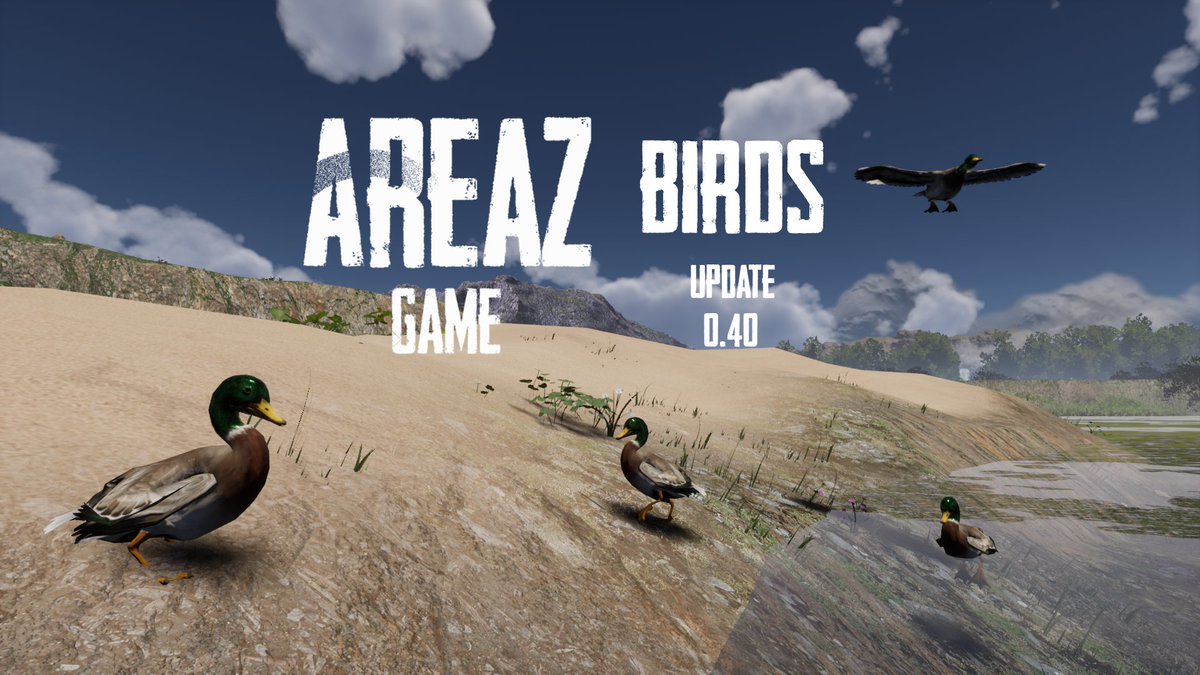 #AreaZ Update 0.40 - Birds 
Hunting Season just started!
Includes: Seagulls, Ducks, Eagle, Owl, Crows, Pigeons, Sparrows.
store.steampowered.com/app/935490/Are…