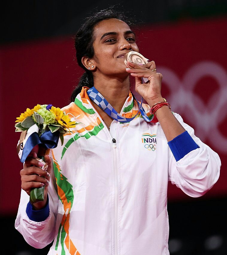Picture of the day!!
Bharat ki Beti
#PVSindhu♥️🇮🇳