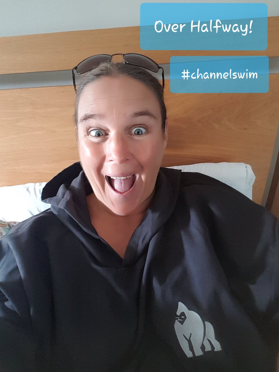 learningpowered's tweet image. Proud to announce I&apos;ve passed 1/2 way (11miles). Feeling chuffed &amp;amp; 💓 sea-swimming, but must admit to being 😴 too!
👍🤗  to everyone donating. It means a lot personally, but overall funds raised will help a brilliant, family charity. #swim22 #diabetesuk #LongCovid