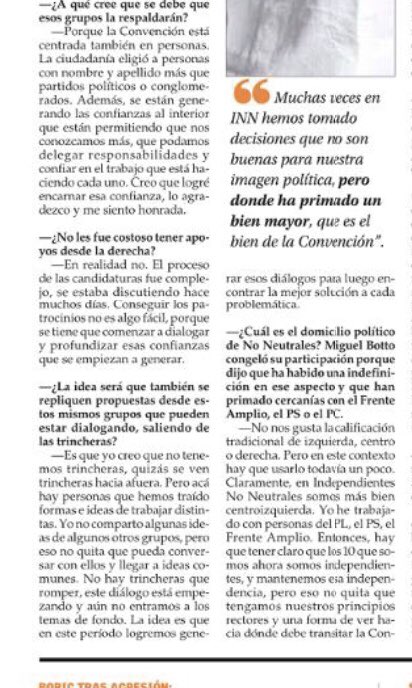 Entrevista a <a href="/LorenaCesp_D23/">Lorena Céspedes</a>, profesora de Física, Convencional Constituye de la Araucanía (D23) y Vicepresidenta <a href="/convencioncl/">Chile Convención</a> <a href="/innd23/">INN 🅰️raucanía</a> <a href="/NoNeutrales/">Independientes No Neutrales</a>