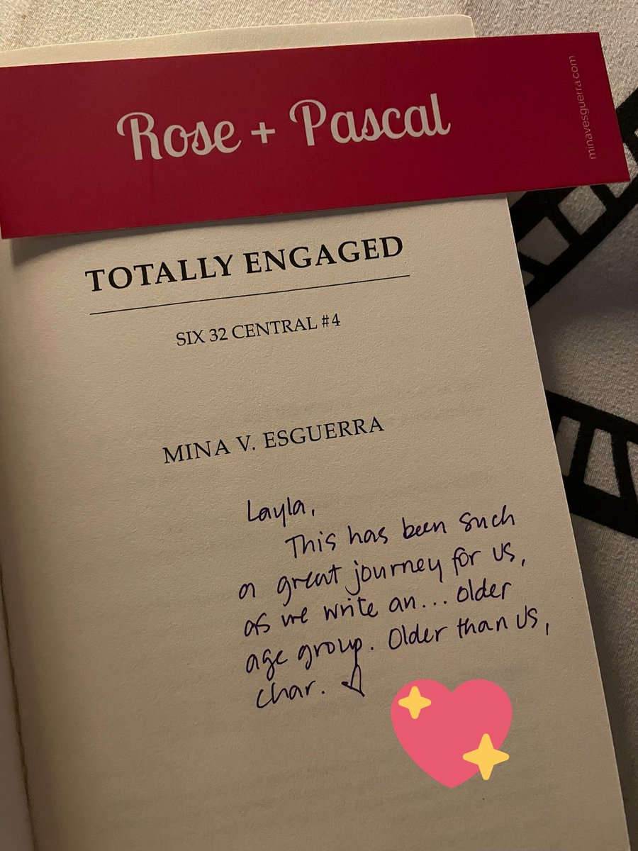 alyal_20's tweet photo. And of course, I got @minavesguerra’s #TotallyEngaged, which I absolutely loved working on. Different set of challenges, priorities etc. for the characters but the kilig and 🔥, all there 💖 https://t.co/ePIUTgeYZd