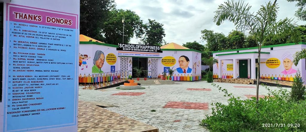 heavysampanna's tweet photo. A teacher could make the,
School Of Happiness
Barabanki(U.P.)
@PMOIndia 
@myogiadityanath https://t.co/uoM6je4AzQ