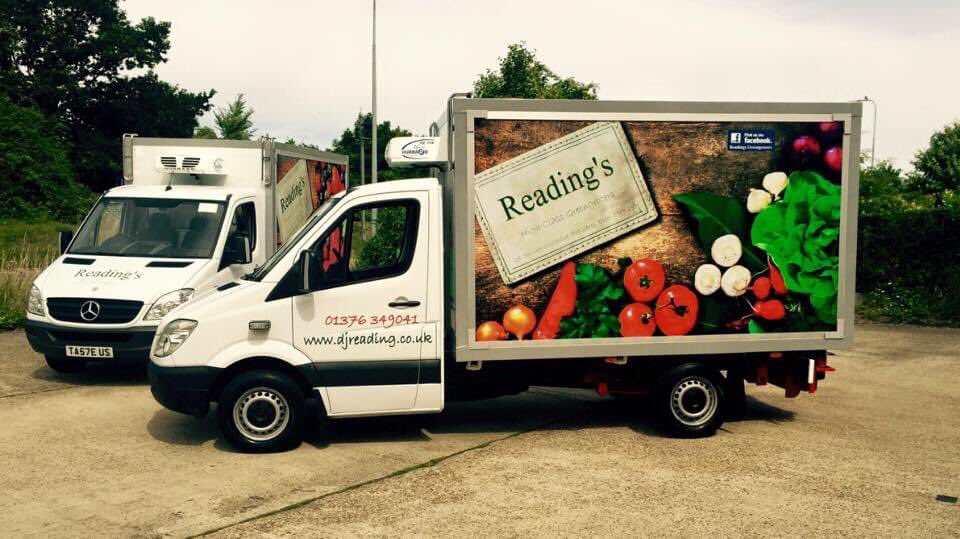 Memory from this day 6 years ago.

Our 2 latest vans, fresh from the sign shop 😀