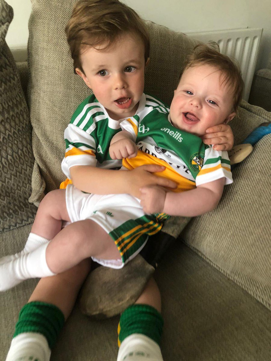 MFennellyKK's tweet photo. Delighted for these boys and very proud. Huge group effort from players and backroom team all year. Teddy and Billy swapped the @KilkennyCLG jerseys for the @Offaly_GAA colours for today. Thanks to all the supporters who travelled to Croker and who tuned in on the 🖥 #DFaithful https://t.co/oECOKbV4Uw