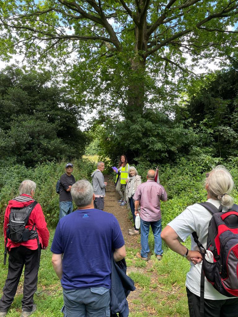Thanks to all who joined the Wellness Walk yesterday. We had a good turnout and the weather stayed dry. The newly created Foots Cray Meadows postcards were well received! To continue with the success, we plan on doing another Wellness walk in the Autumn.