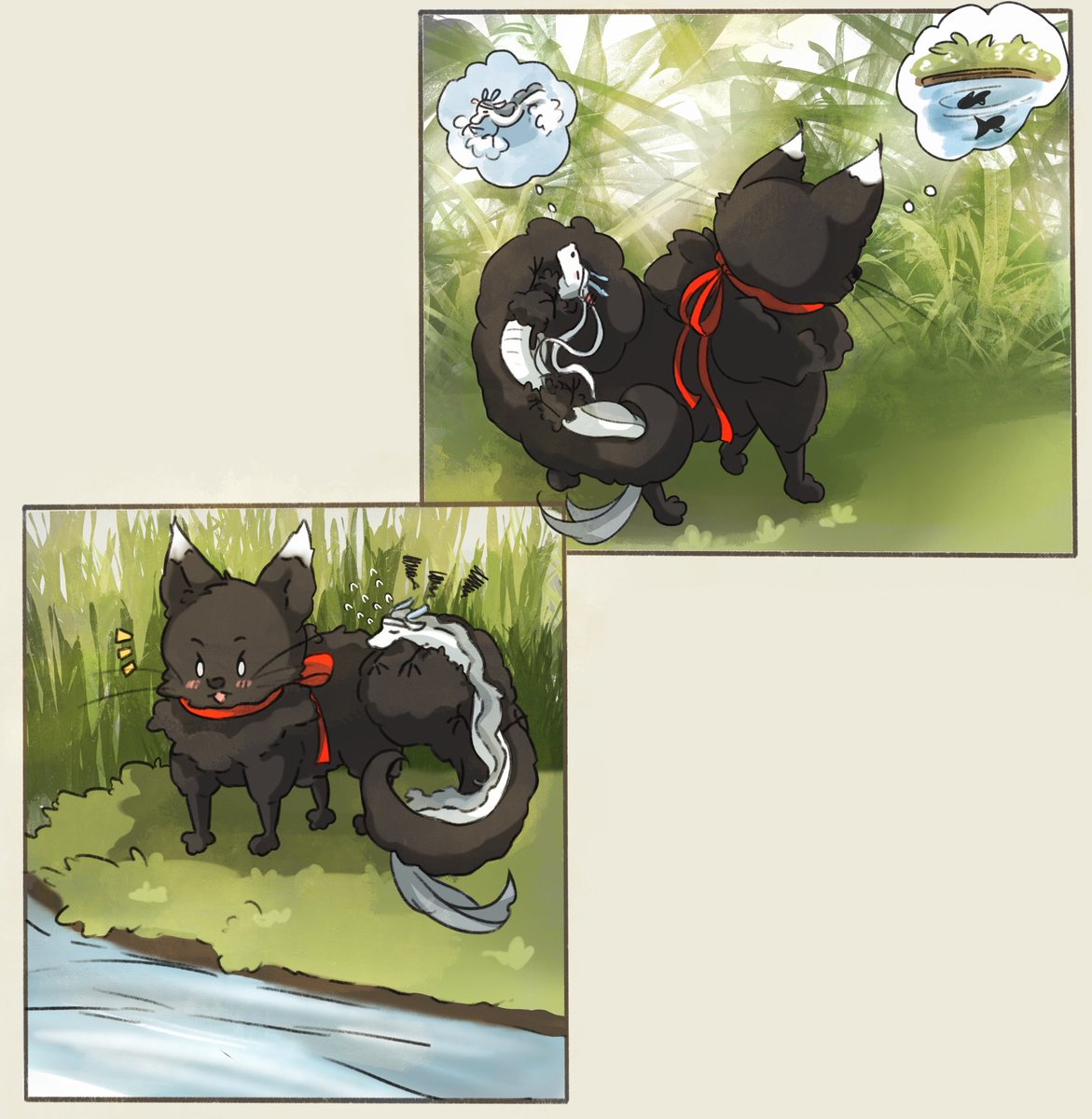 🦊🐲❤️💙 Noodleji X Foxian (Pt 1/?) #wangxian #mdzs #魔道祖师