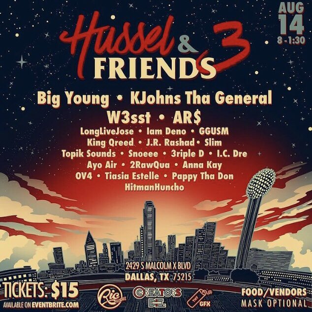 Topiksounds's tweet photo. 8/14 I’ll be performing live at The Hnf3 concert! Check details…
https://t.co/VtonSVKdEY https://t.co/FViAVjhV29