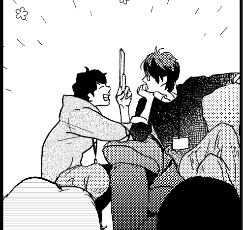 仲のよろしいことで 