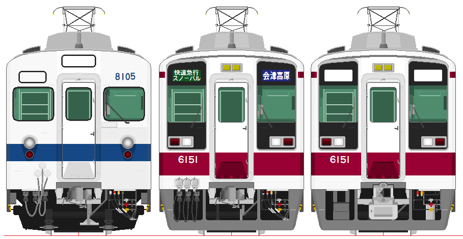 Negitukaitnb 東武6050系 東武8000系未更新顔 T Co Rtt0gtpldk Twitter