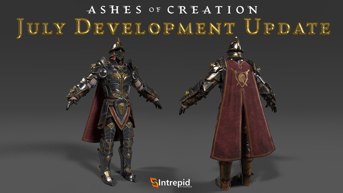 AshesofCreation's tweet image. ❗ Check out our July Development Update for the latest information! youtu.be/U3WrvtnSMiM

❤ Remember to subscribe to our YouTube channel and leave a comment about why you deserve Alpha One access by August 2nd, 2021 at 1PM Pacific for a chance to be one of 10 lucky winners!
