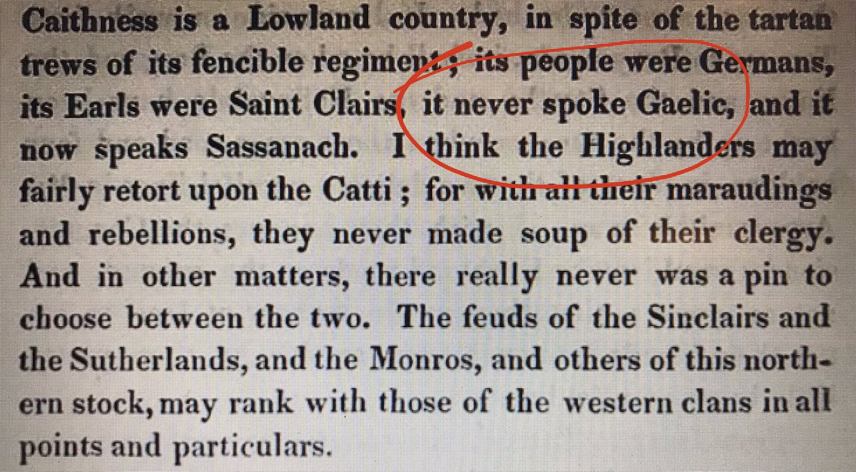 LatheronGaelic's tweet photo. #Gàidhlig Latharn
#Caithness Gaelic

Seall sin! An dùthaich air a
measadh mar aon a-rithist!

The monolithic non-Gaelic
Caithness myth has been
peddled for some time! https://t.co/rs8pOuWbFg