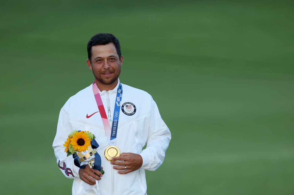 AztecMGolf's tweet photo. So proud of our guy @XSchauffele! #OlympiansMadeHere @GettySport https://t.co/dc8oQ9TNxJ