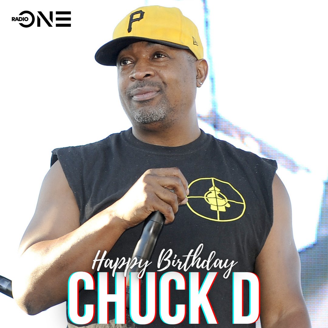 Chuck D of Public Enemy fame celebrates 61 years of life today! Happy Birthday 