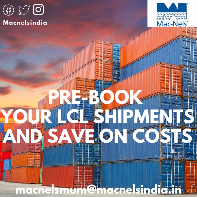 MacnelsIndia's tweet photo. Prebook your seafreight shipments and save costs. #seafreight #shipping #eepcindia #ficciindia #fieo #dgftindia #srtepc #phdchambers #assocham #pharmexcil #texprocil #aepcindia #rubberboard #cepcindia #cleindia #makeforworld #exports #exportimport #exim #internationaltrade https://t.co/wrtNJHWFQy