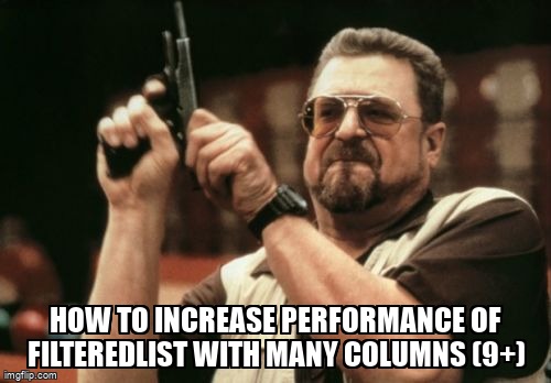 overflow_meme's tweet image. How to increase performance of FilteredList with many columns (9+) stackoverflow.com/questions/6861… #java #java8 #javafx8 #performance