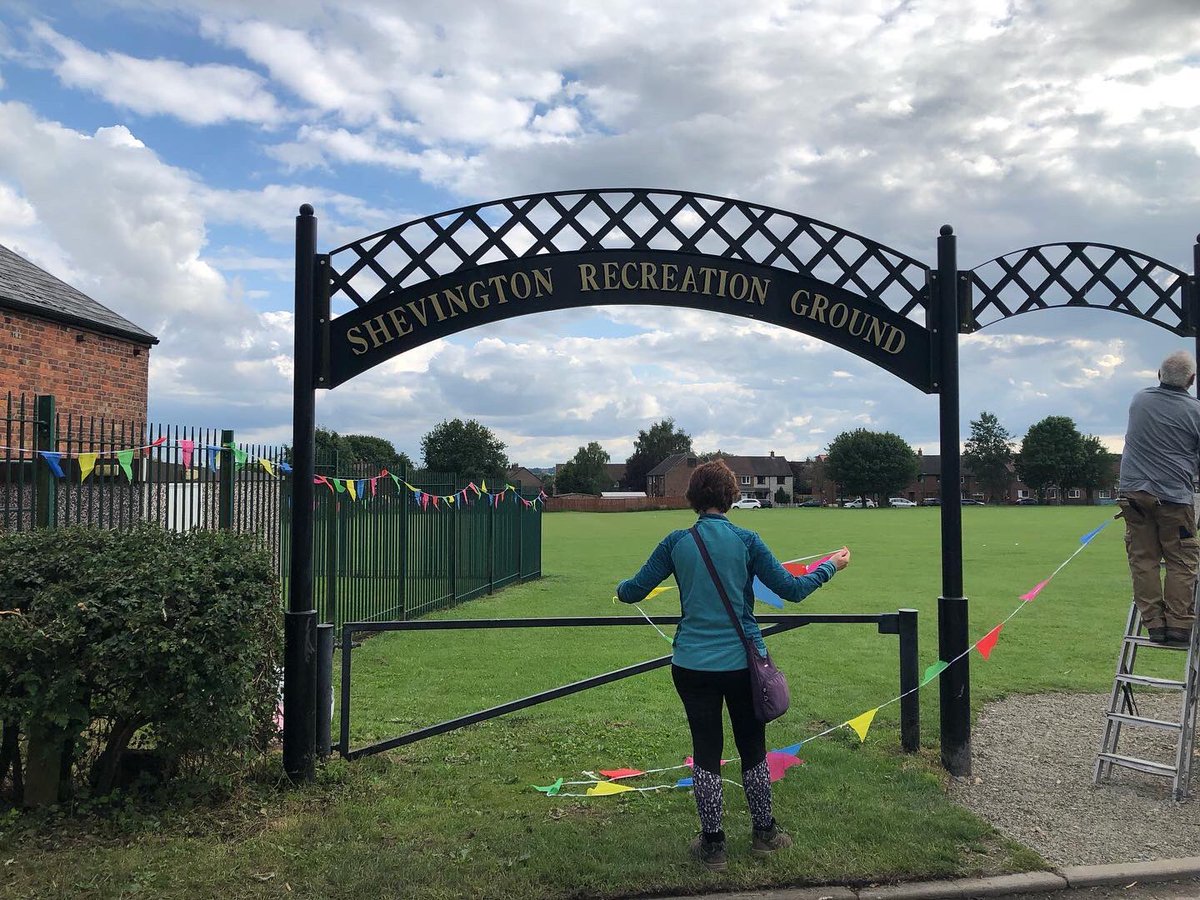 Volunteers meet again today to start final preparations for Fete day. 
St Anne’s parish centre will be providing tea, coffee and scones on the day. Make sure you pop in to visit some amazing craft stalls ☕️ #ShevyFete
