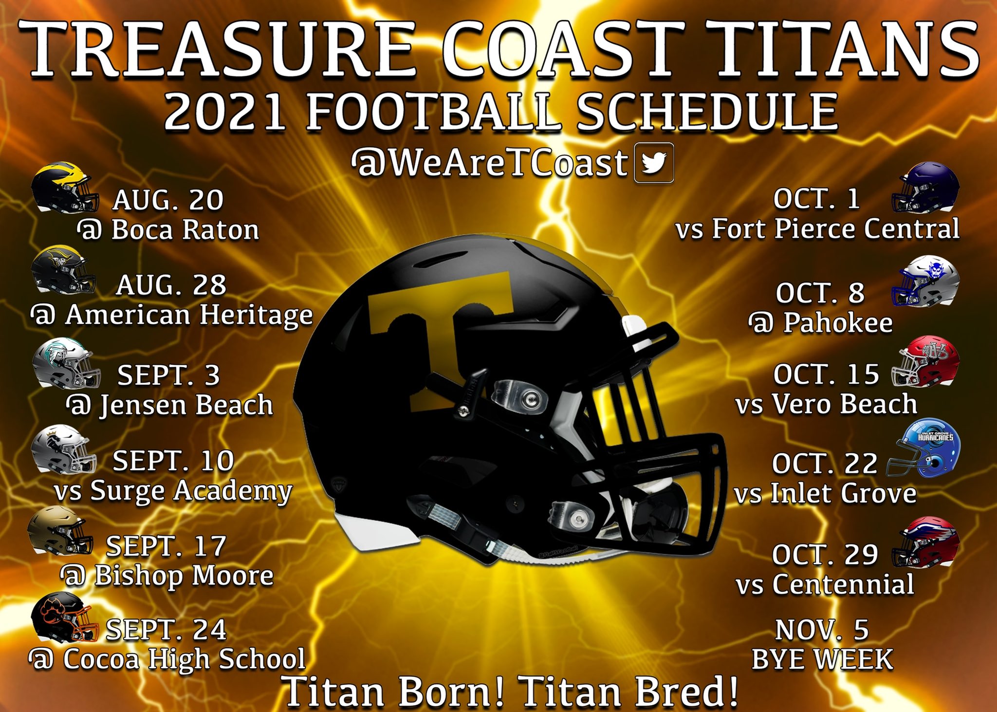 ⚡️Titan Born Titan Bred⚡️ on Twitter "The 2021 Varsity Football